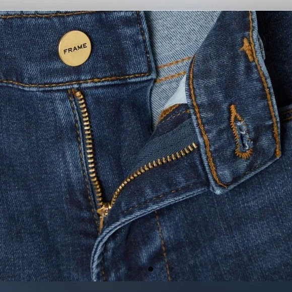 FRAME
Le High Cropped Straight-Leg Jeans Size 25 - Picture 5 of 6